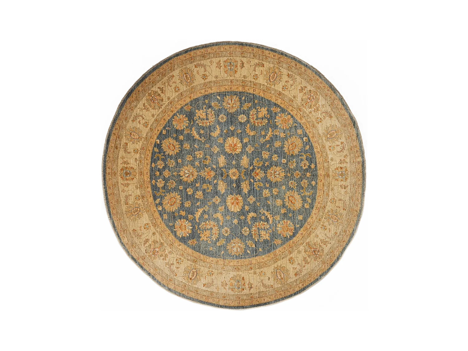 Tappeto in lana 243x248 Blu Kaizar