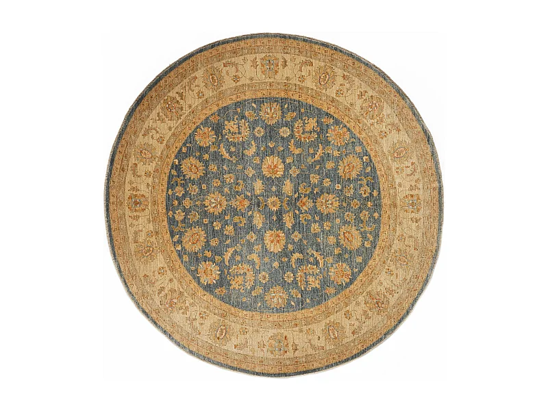 Tappeto in lana 243x248 Blu Kaizar