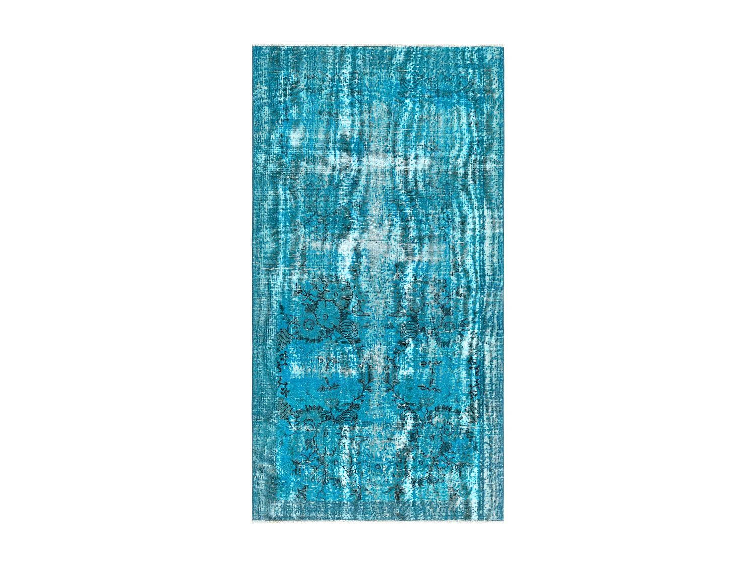 Tapis de laine 99x191 turquoise Ultra Vintage