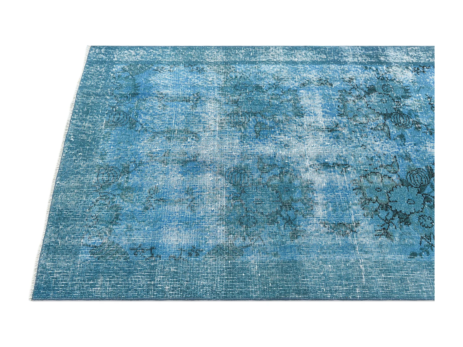 Tapis de laine 99x191 turquoise Ultra Vintage