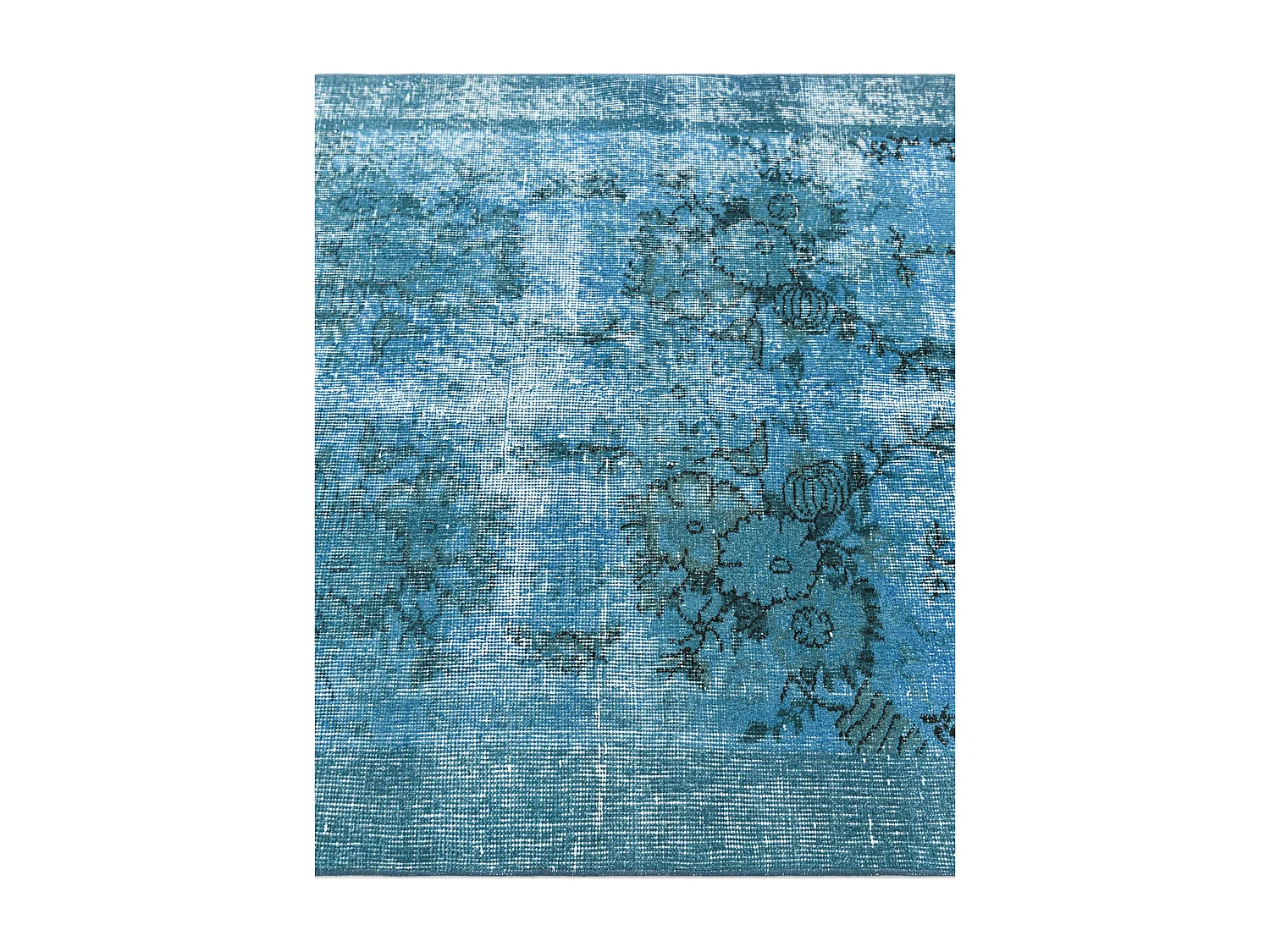 Tapis de laine 99x191 turquoise Ultra Vintage