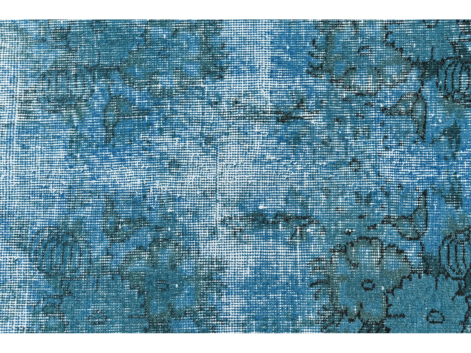 Tapis de laine 99x191 turquoise Ultra Vintage