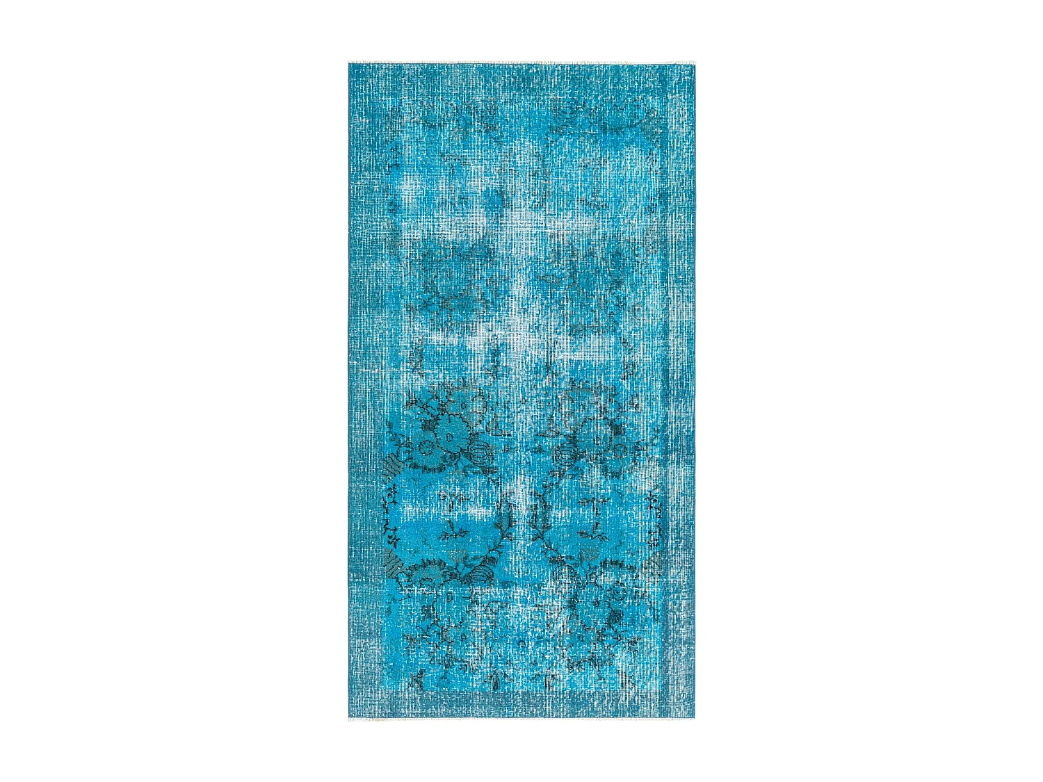 Tapis de laine 99x191 turquoise Ultra Vintage