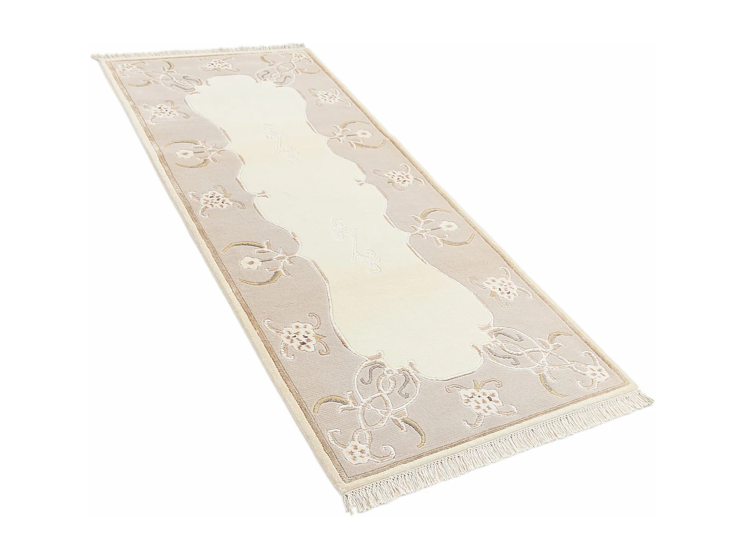 Loper-Woltapijt 203x84 Beige Darya