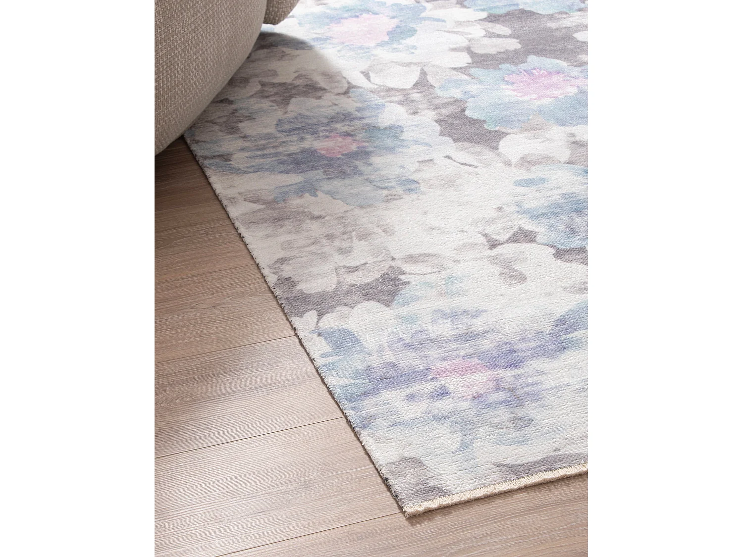 Tapis 215x305 gris Kriens Blossom