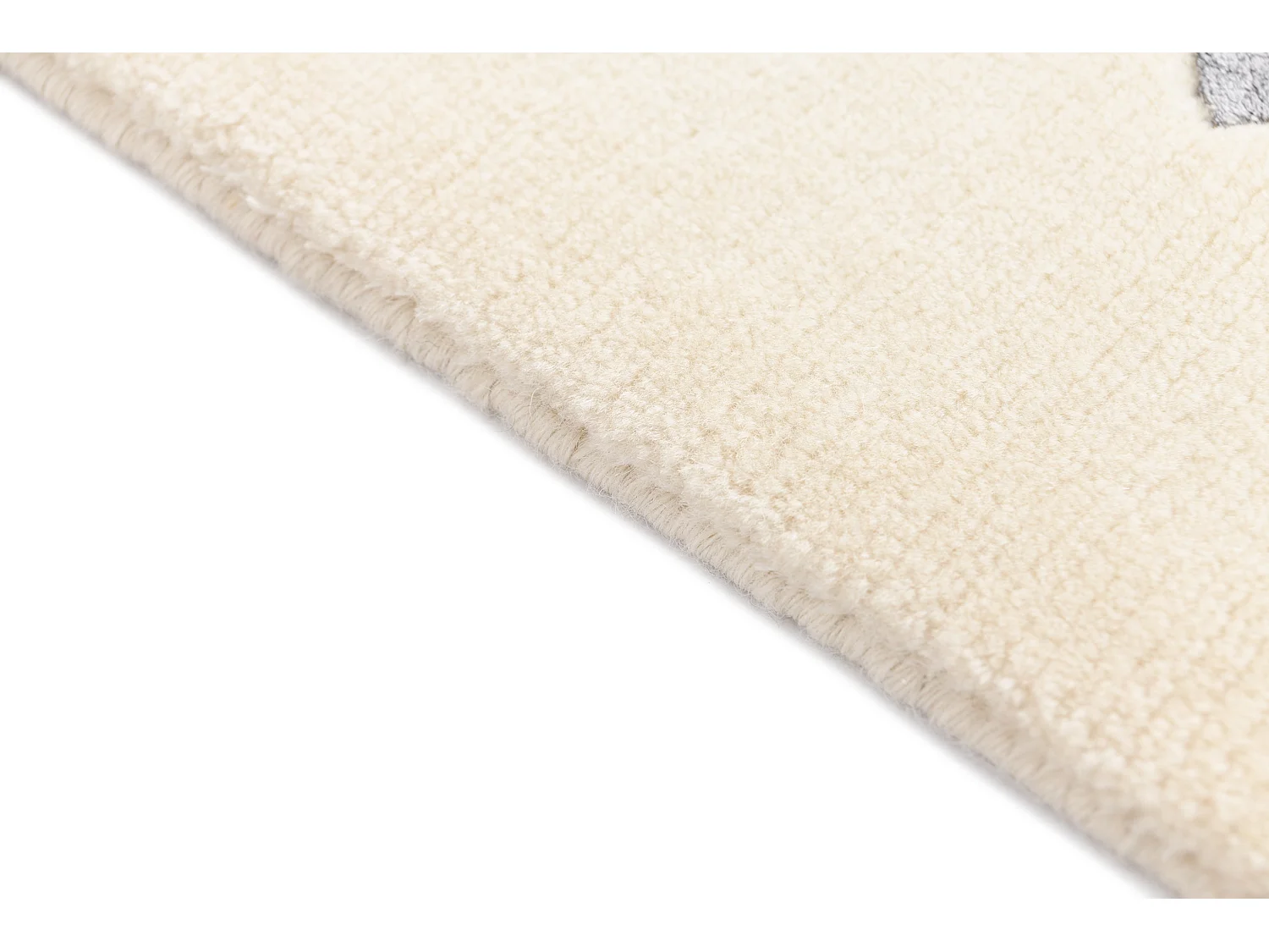 Tapis de couloir en laine 81x300 beige Darya