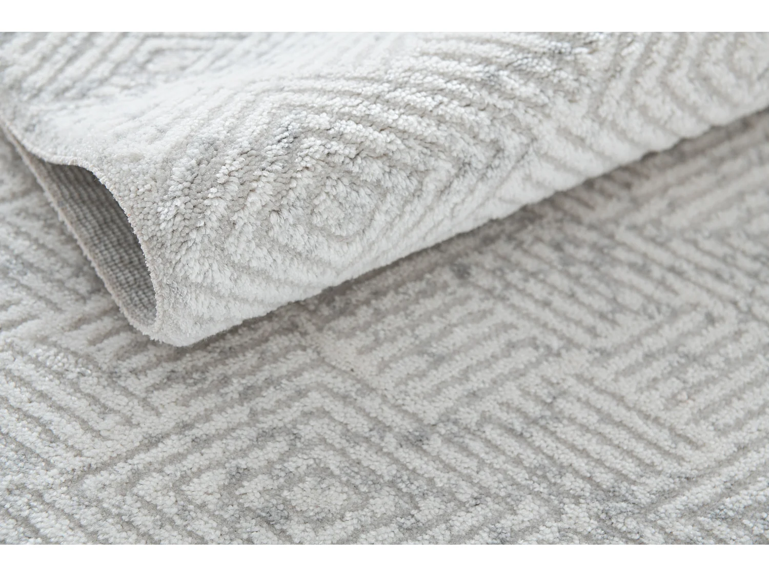 Tappeto 215x305 grigio chiaro Davos Cilia