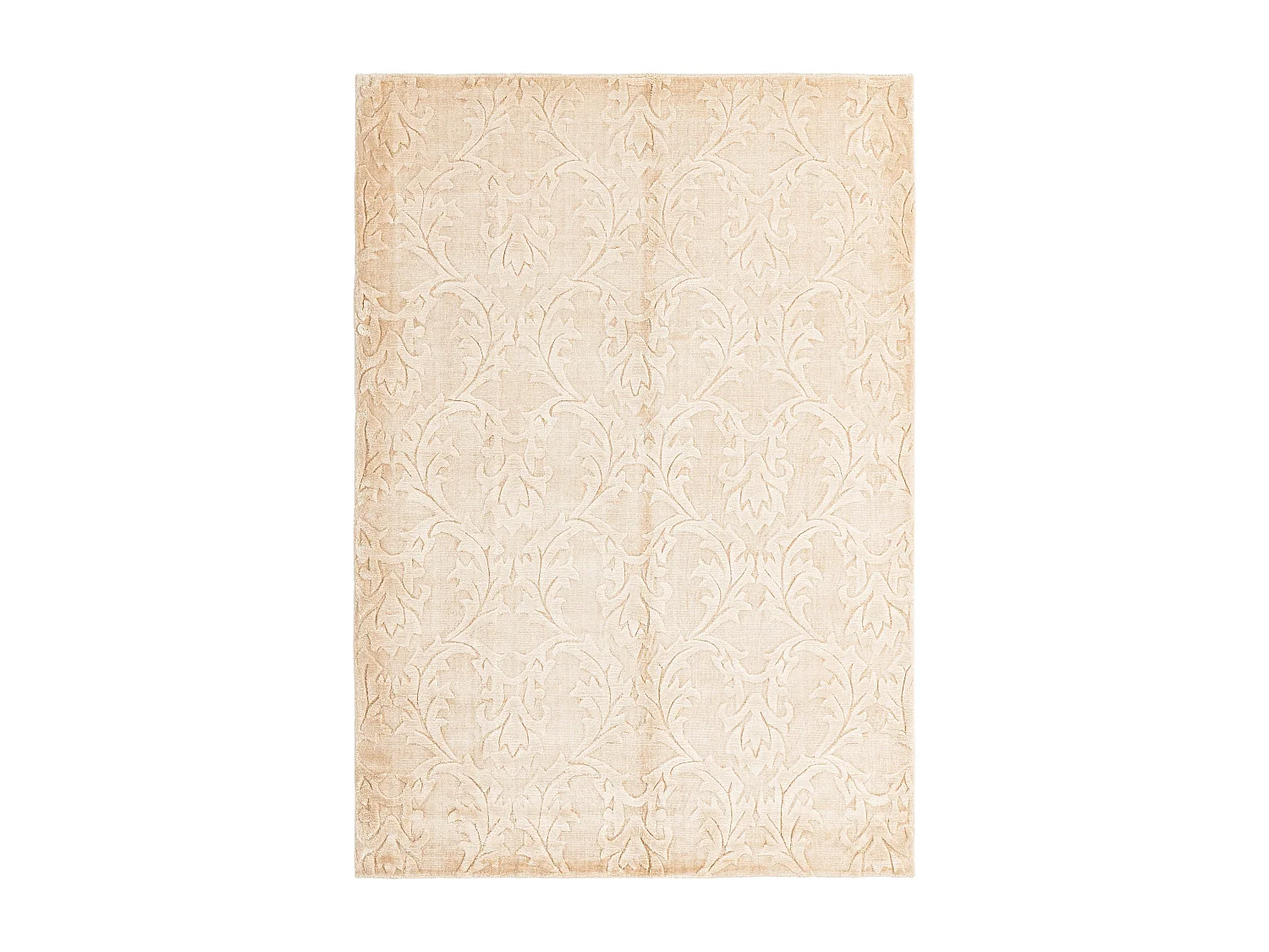 Wollteppich 130x191 Braun Darya