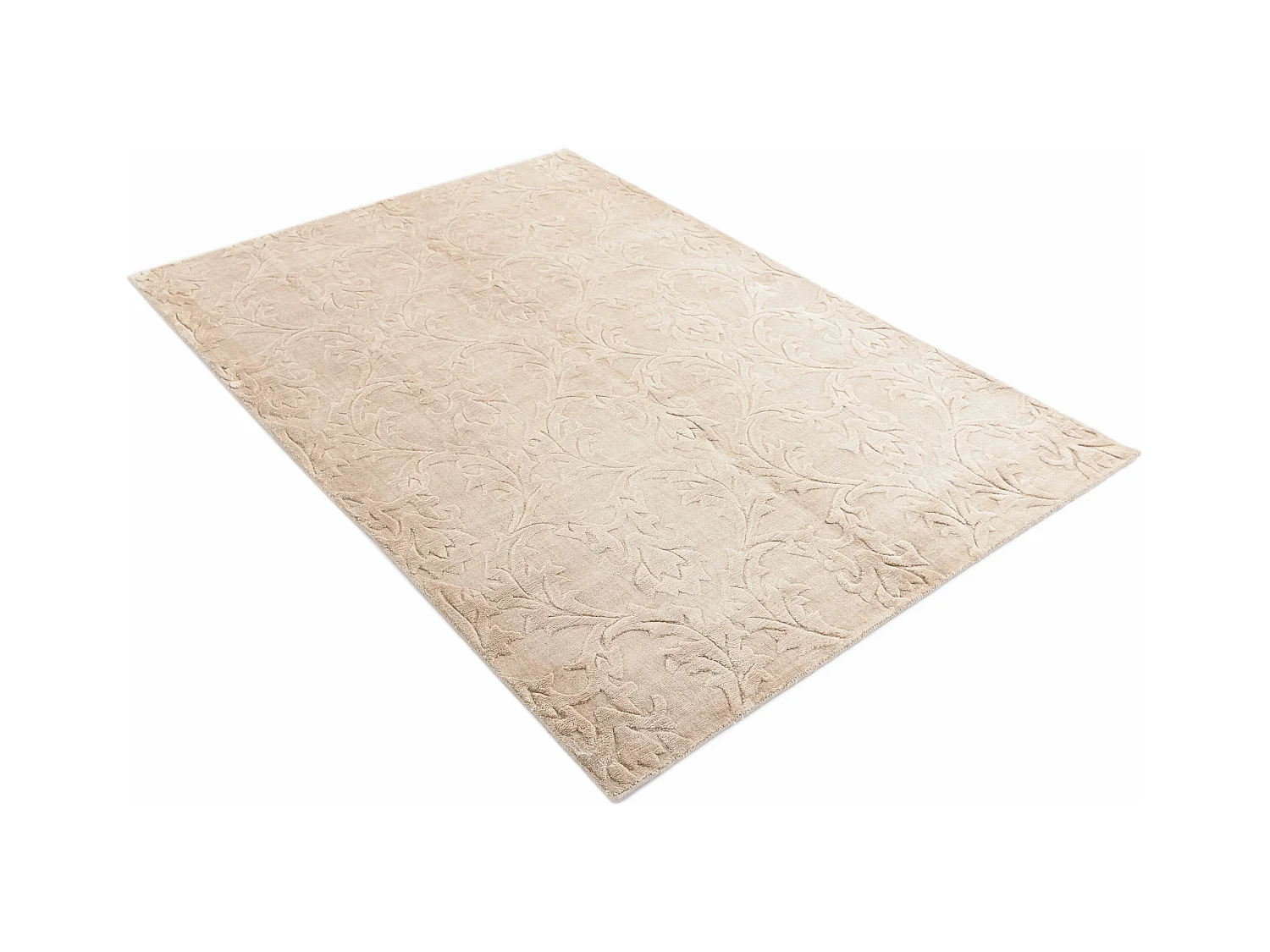 Tapis de laine 130x191 brun Darya