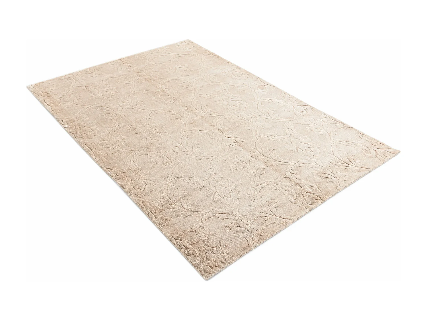 Tapis de laine 130x191 brun Darya