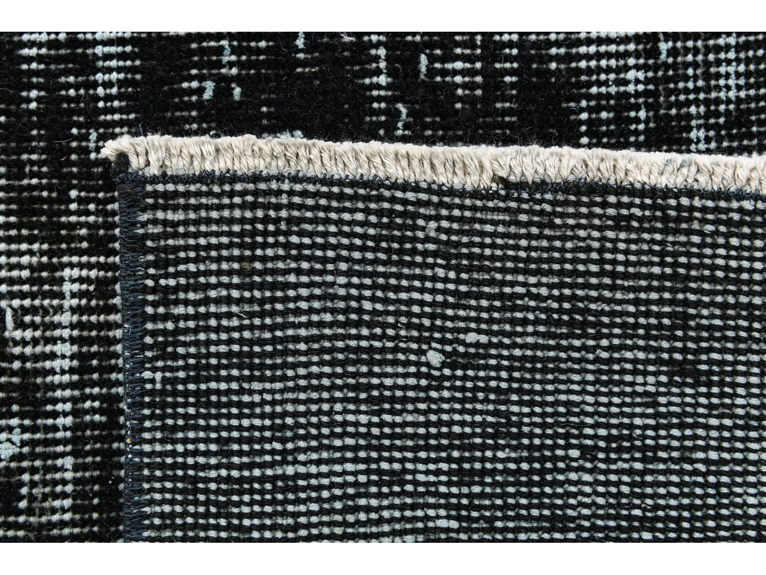 Tappeto in lana 160x257 nero Ultra Vintage