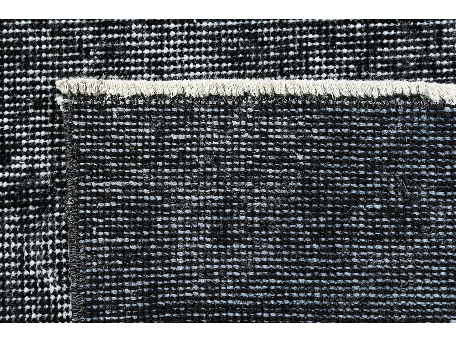 Tapis de laine 178x297 noir Ultra Vintage