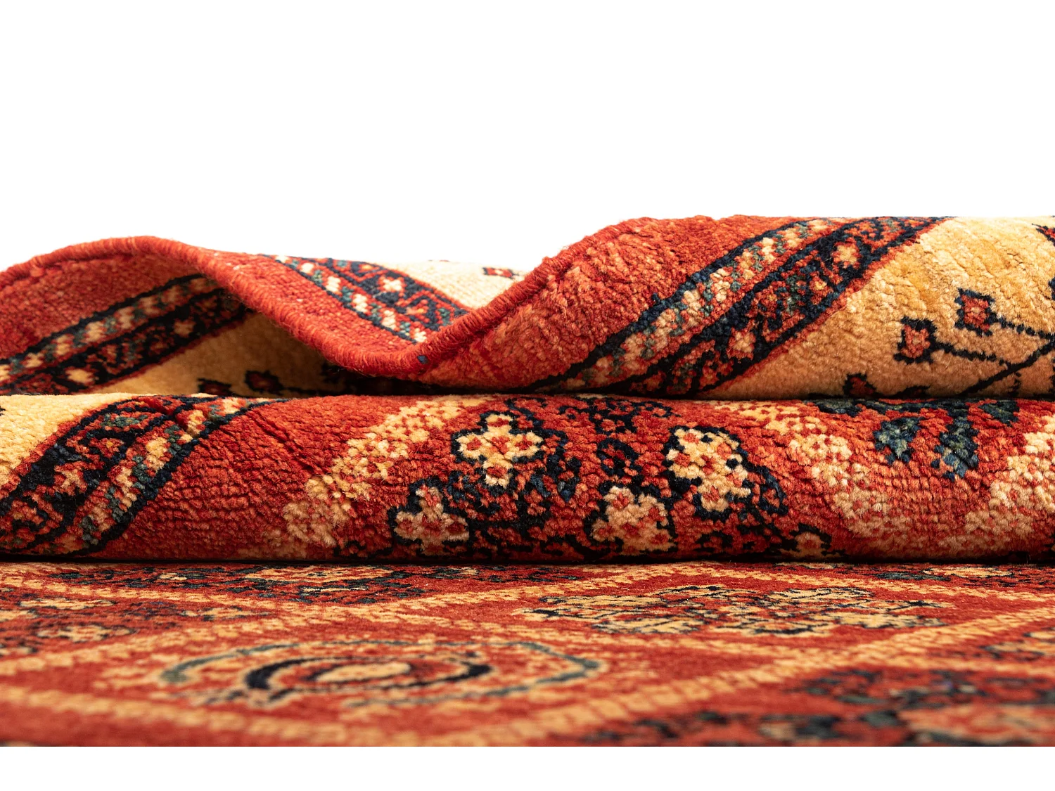 Tapis de laine 115x157 rouge Kashkuli