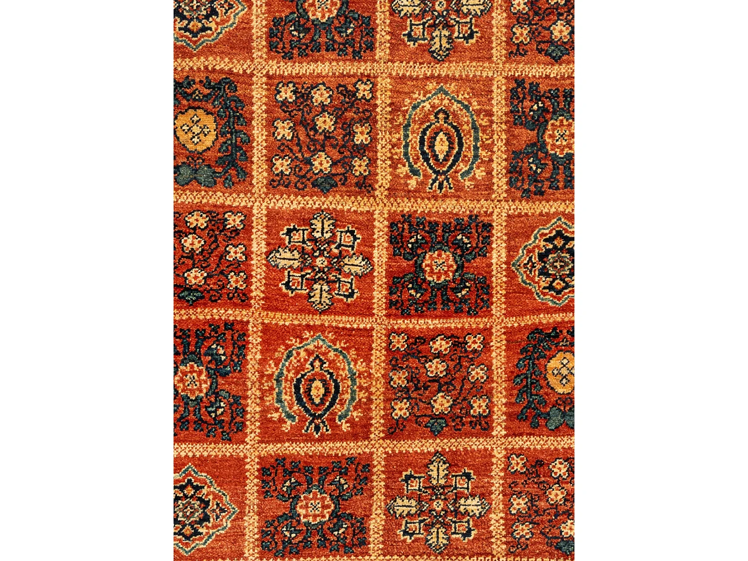 Tapis de laine 115x157 rouge Kashkuli