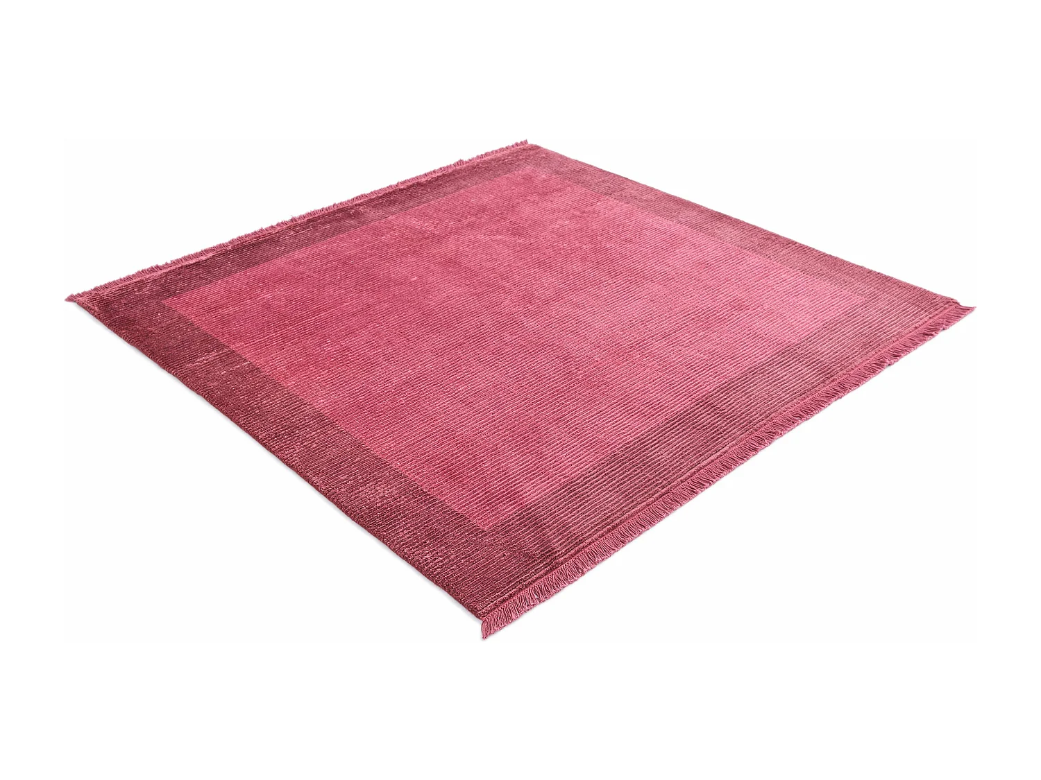 Tappeto in lana 147x152 rosa Darya