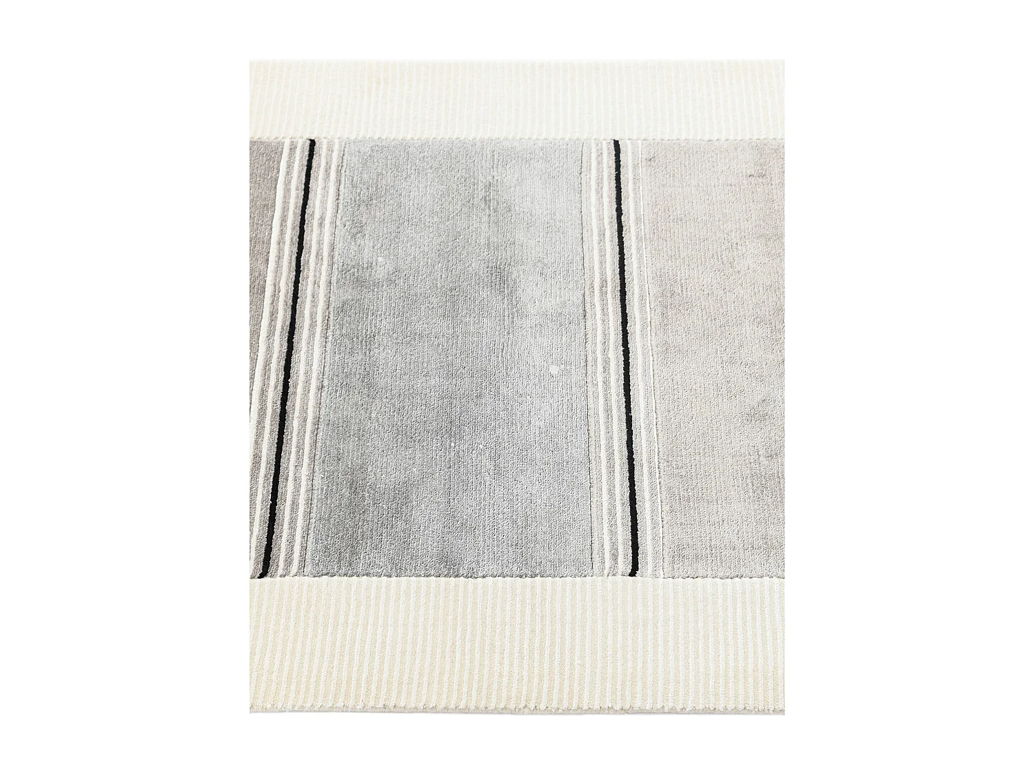 Läufer-Wollteppich 79x201 Beige Darya