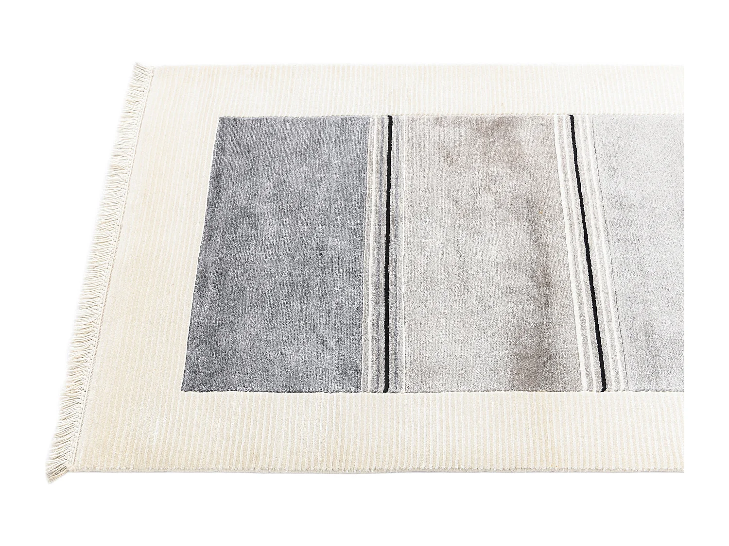 Tappeto per corridoio in lana 79x201 beige Darya