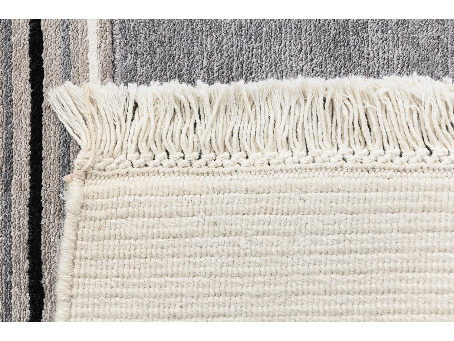 Tappeto per corridoio in lana 79x201 beige Darya