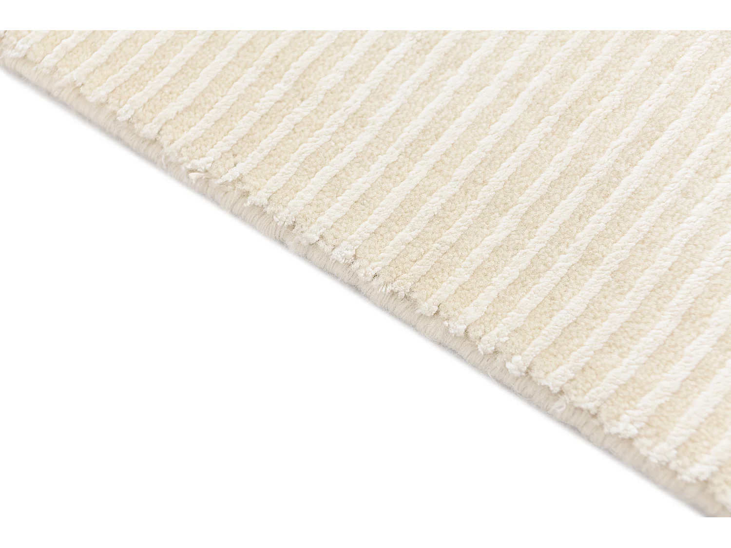 Tapis de couloir en laine 79x201 beige Darya