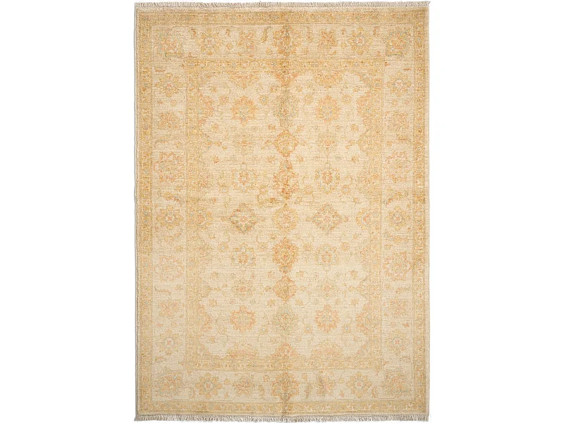 Tapis de laine 148x214 beige Kaizar