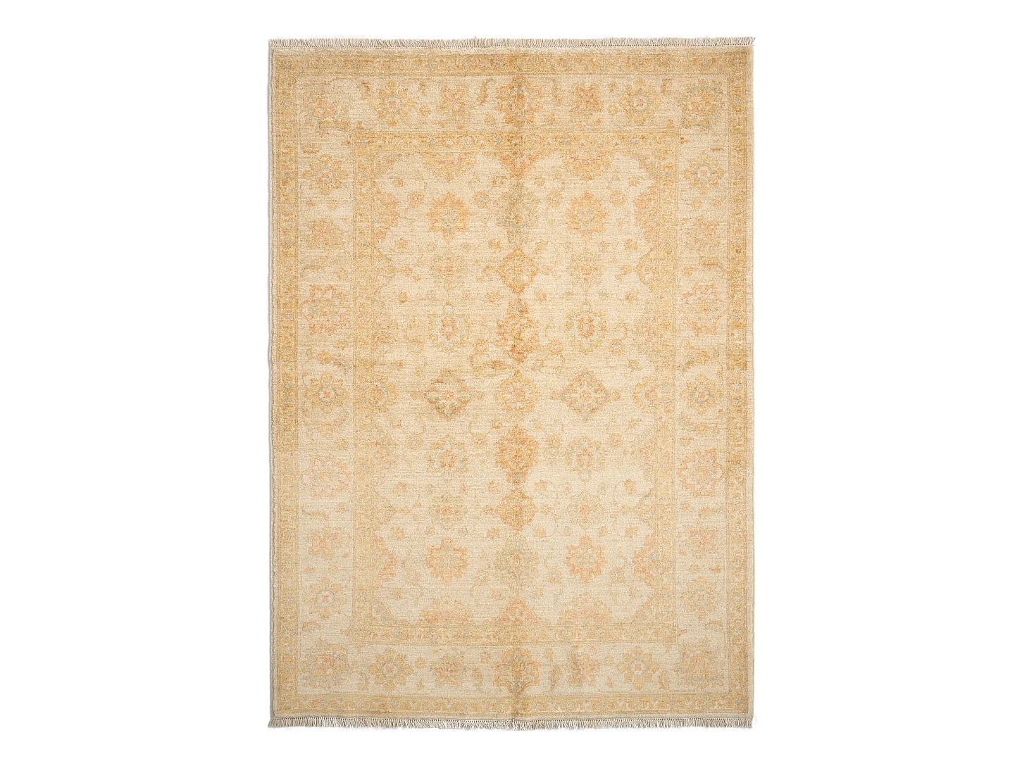Wollteppich 148x214 Beige Kaizar