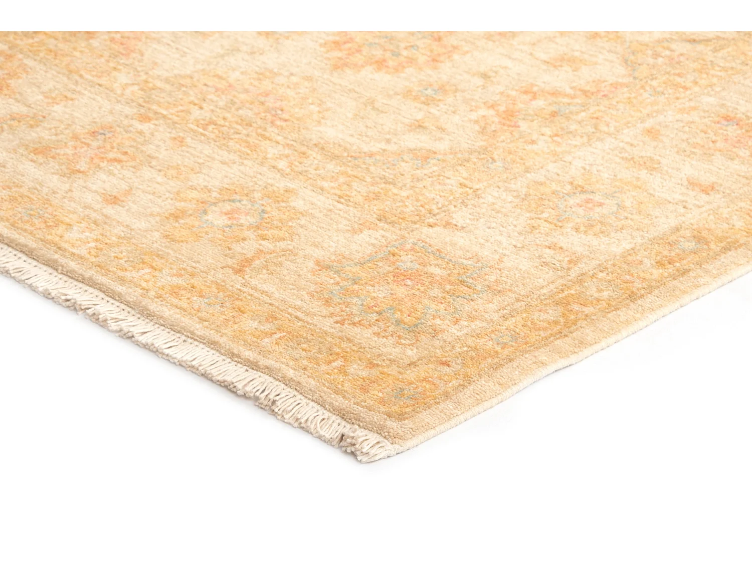 Tapis de laine 148x214 beige Kaizar