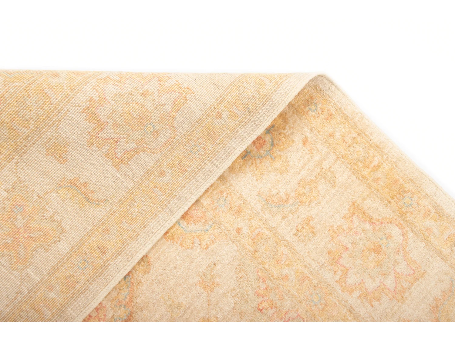 Tapis de laine 148x214 beige Kaizar