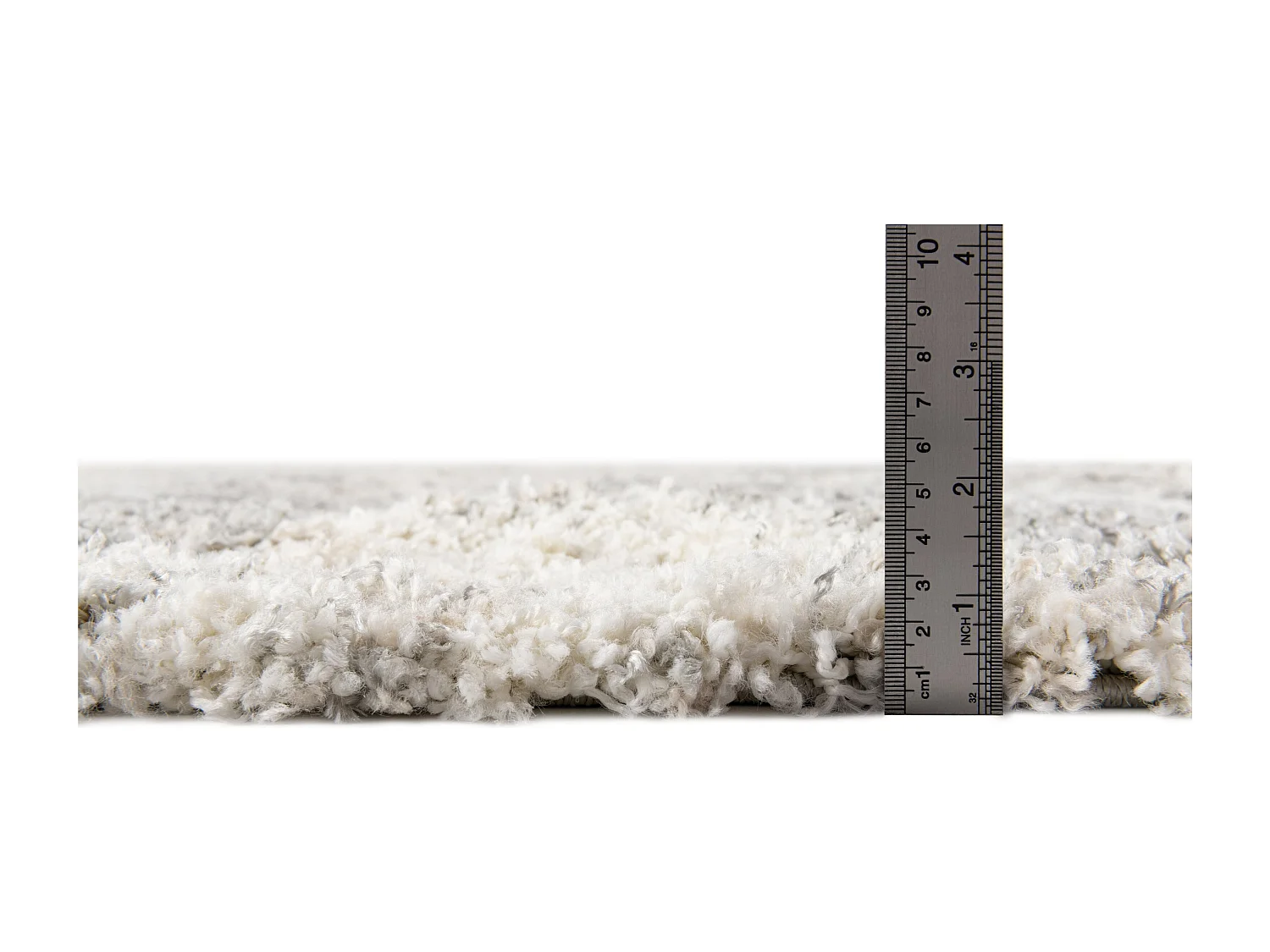 Tapis shaggy 275x365 beige - gris Lachen Haze