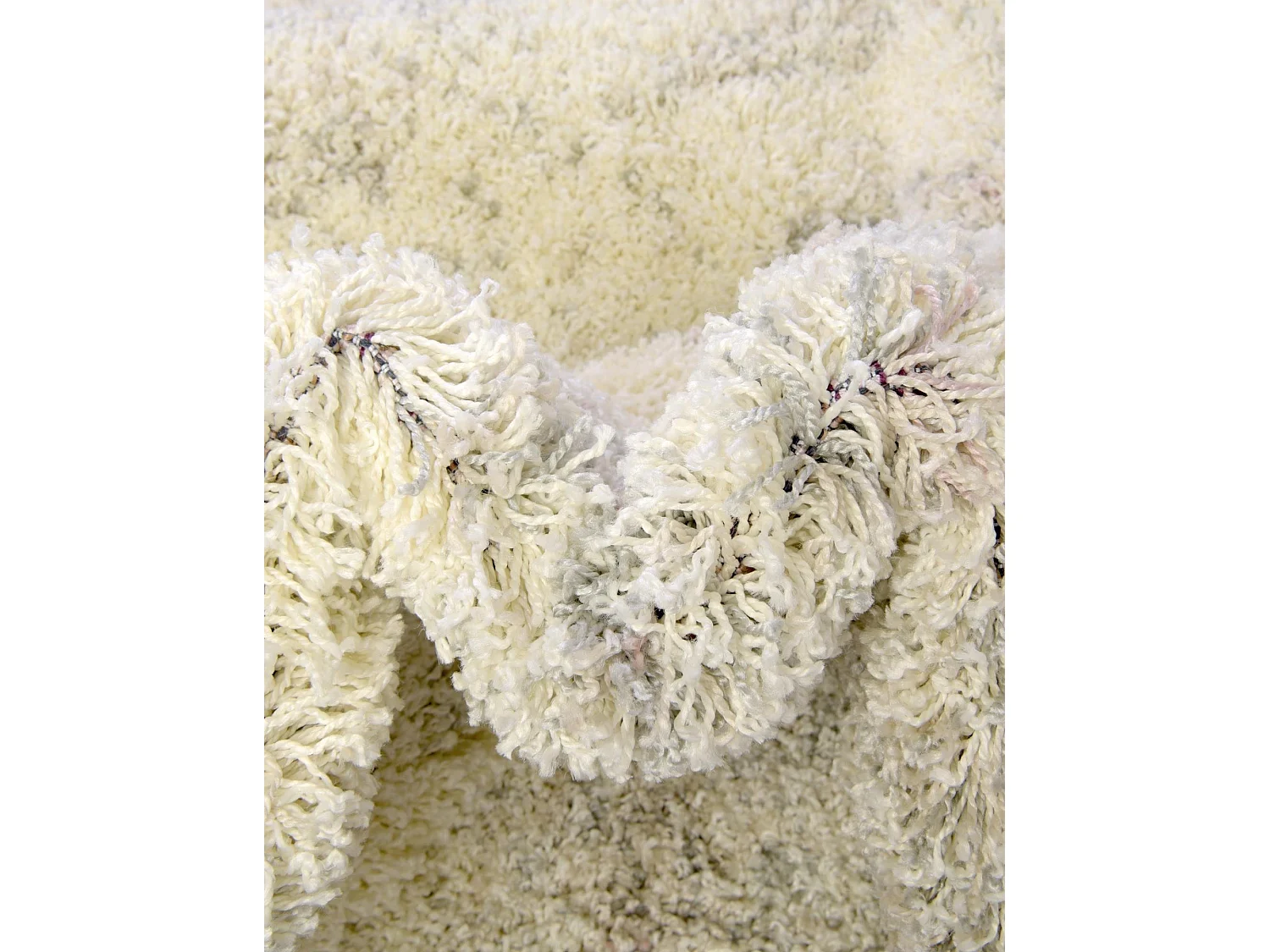 Tappeto shaggy  160x245 beige - rosa Lachen Haze