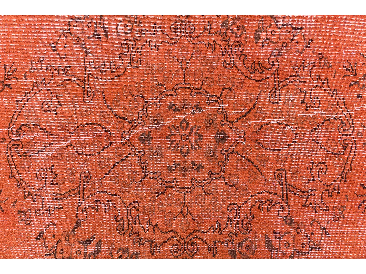 Tappeto in lana 193x302 rosso Ultra Vintage