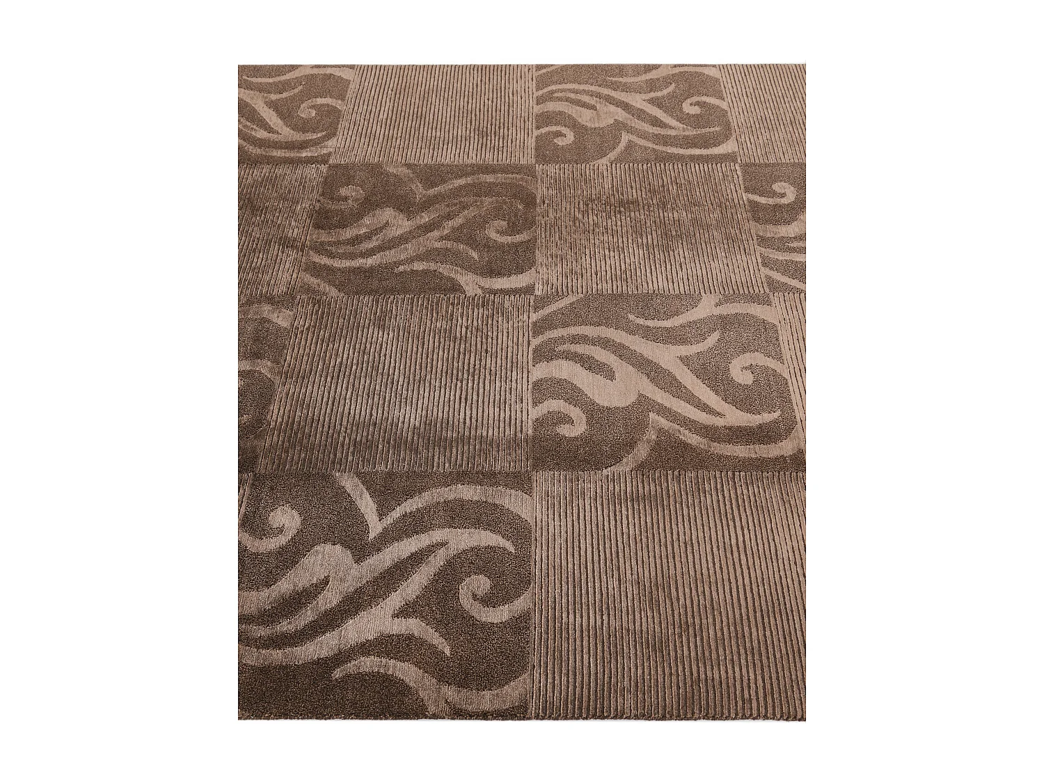 Tappeto in lana 173x244 marrone Darya