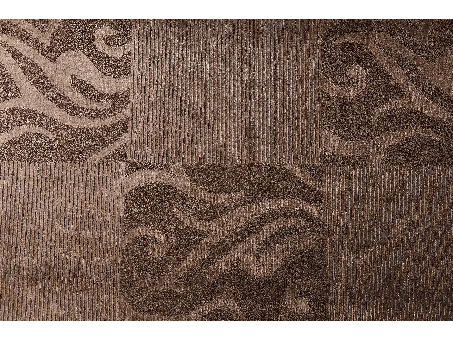 Tapis de laine 173x244 brun Darya