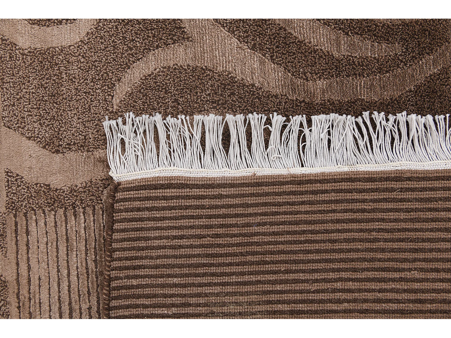 Tapis de laine 173x244 brun Darya