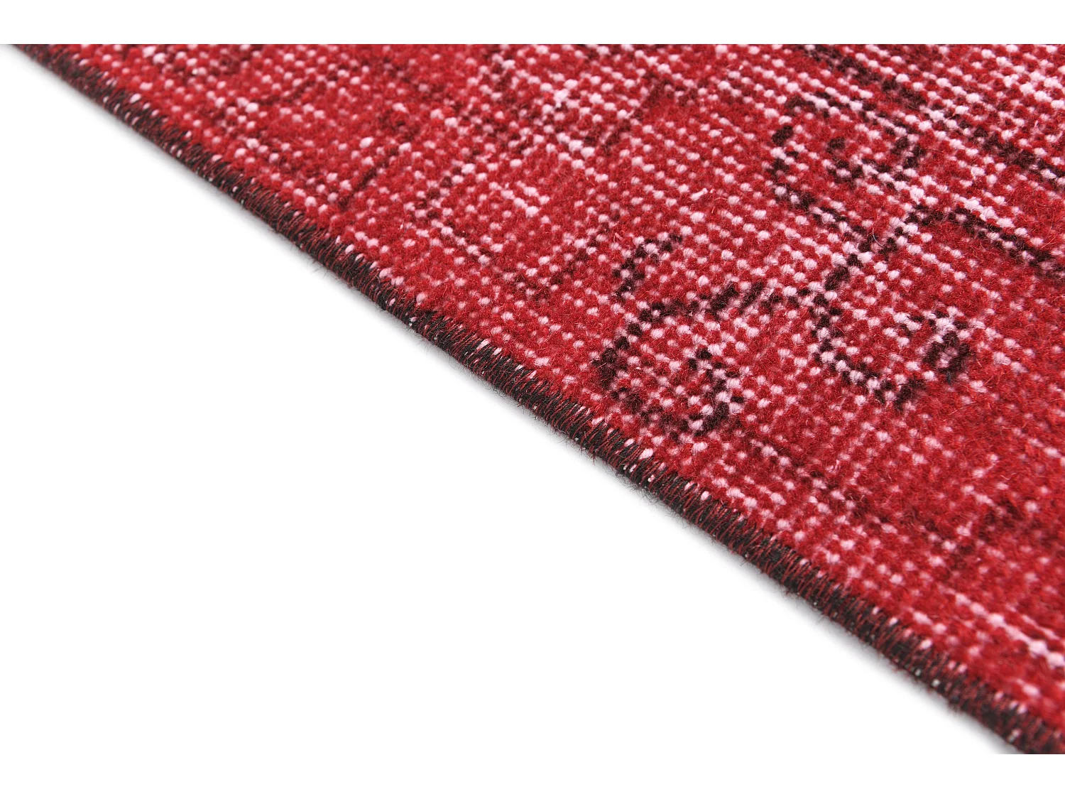 Tapis de laine 112x201 rouge Ultra Vintage