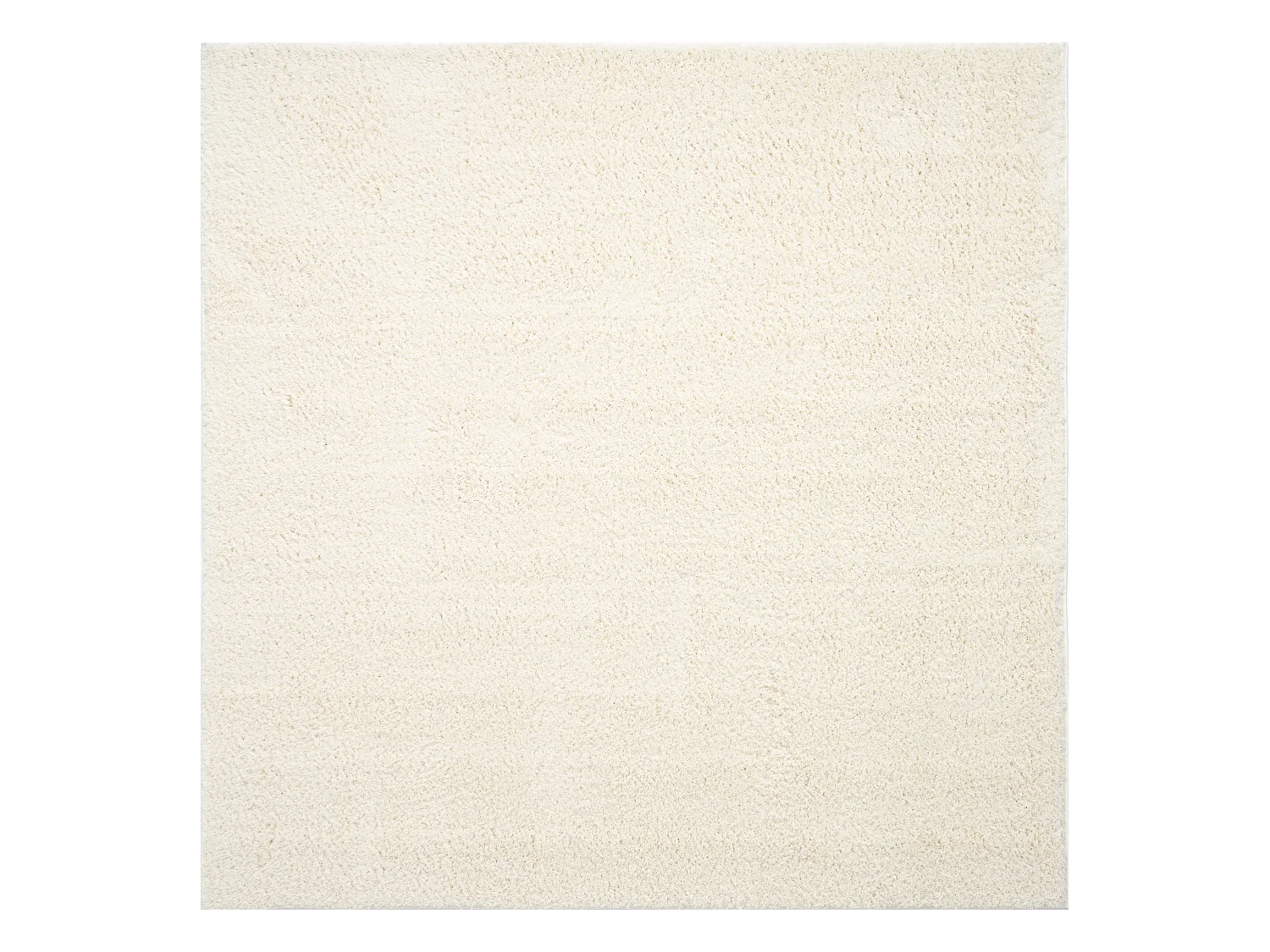 Hoogpolig tapijt 239x239 Wit Luzern