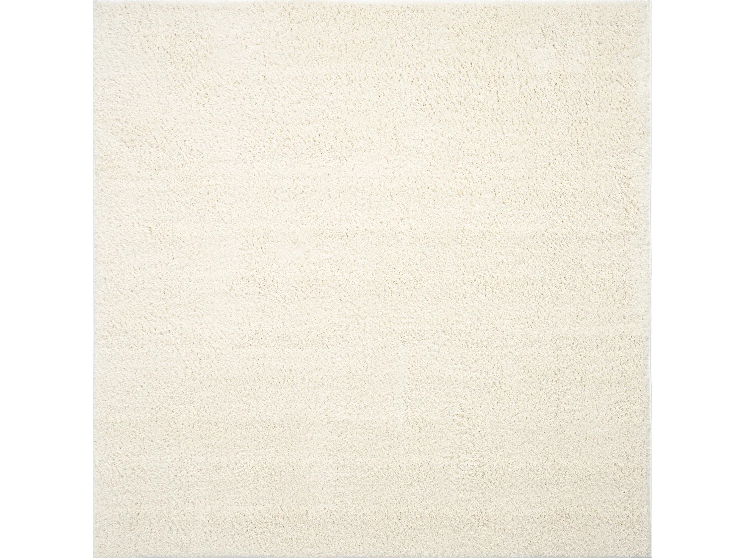 Hoogpolig tapijt 239x239 Wit Luzern