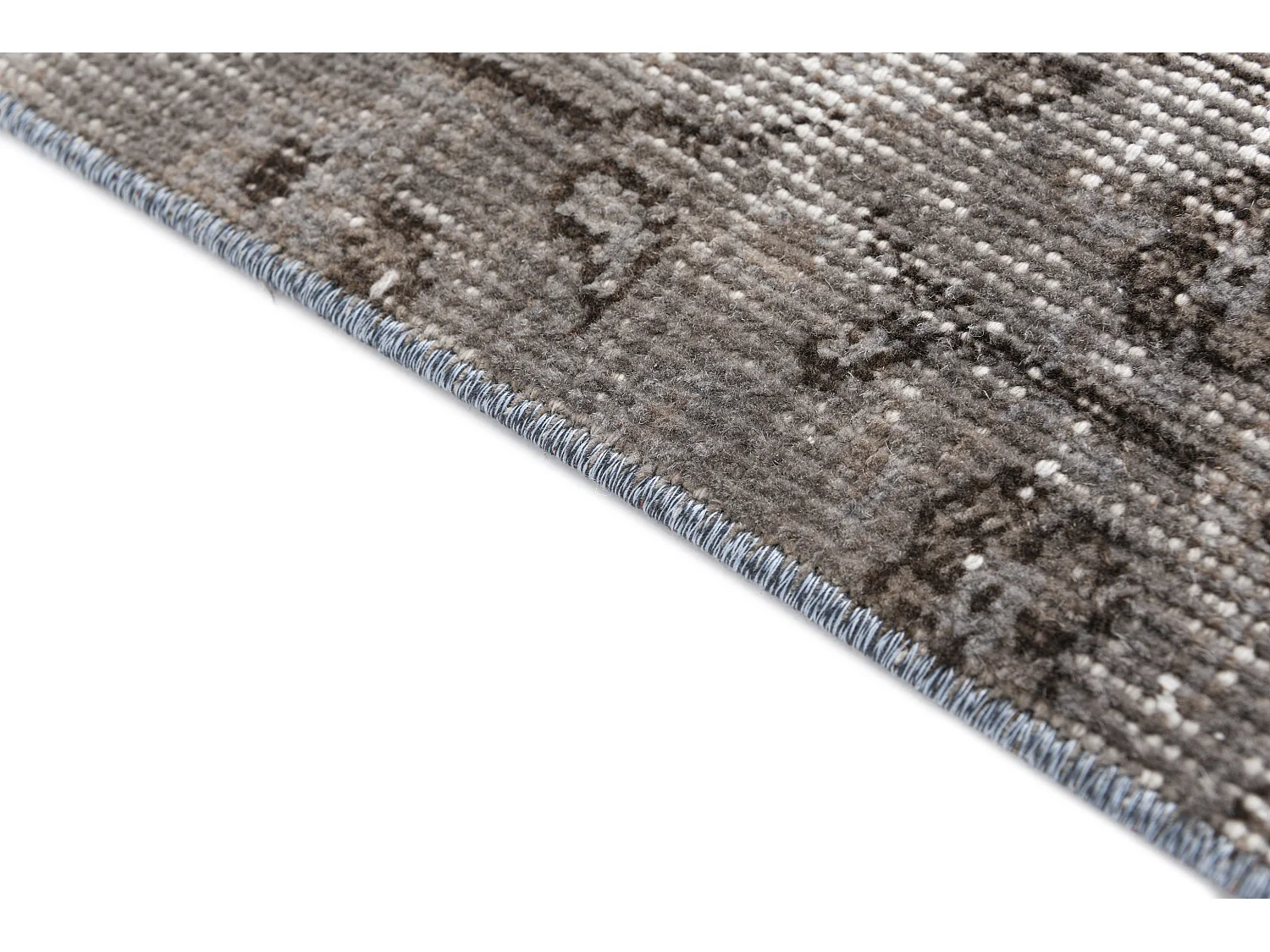 Tapis de laine 127x231 gris Ultra Vintage