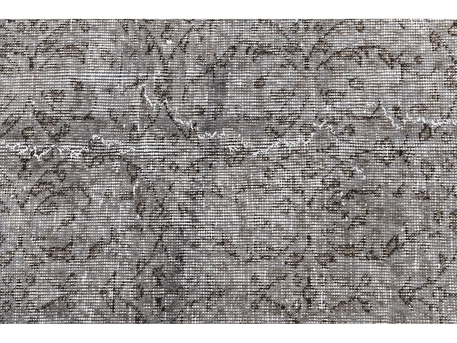 Tapis de laine 127x231 gris Ultra Vintage