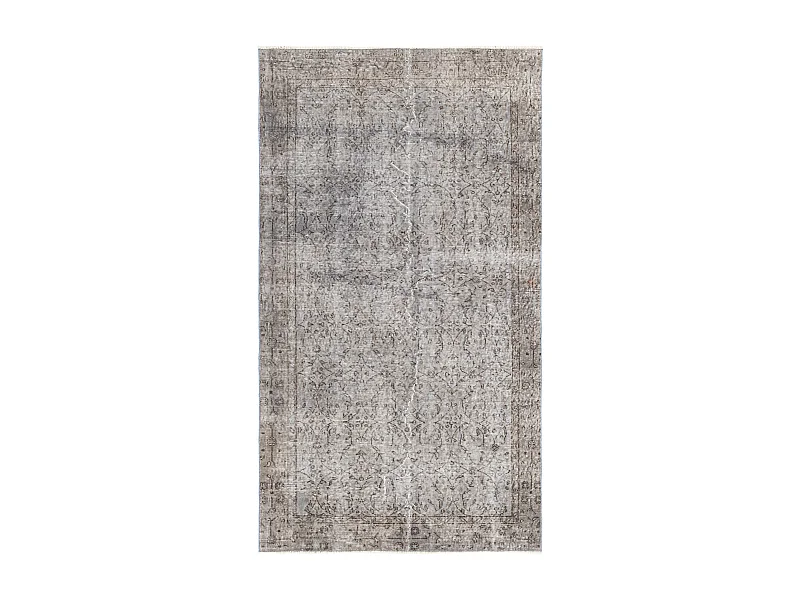 Tapis de laine 127x231 gris Ultra Vintage