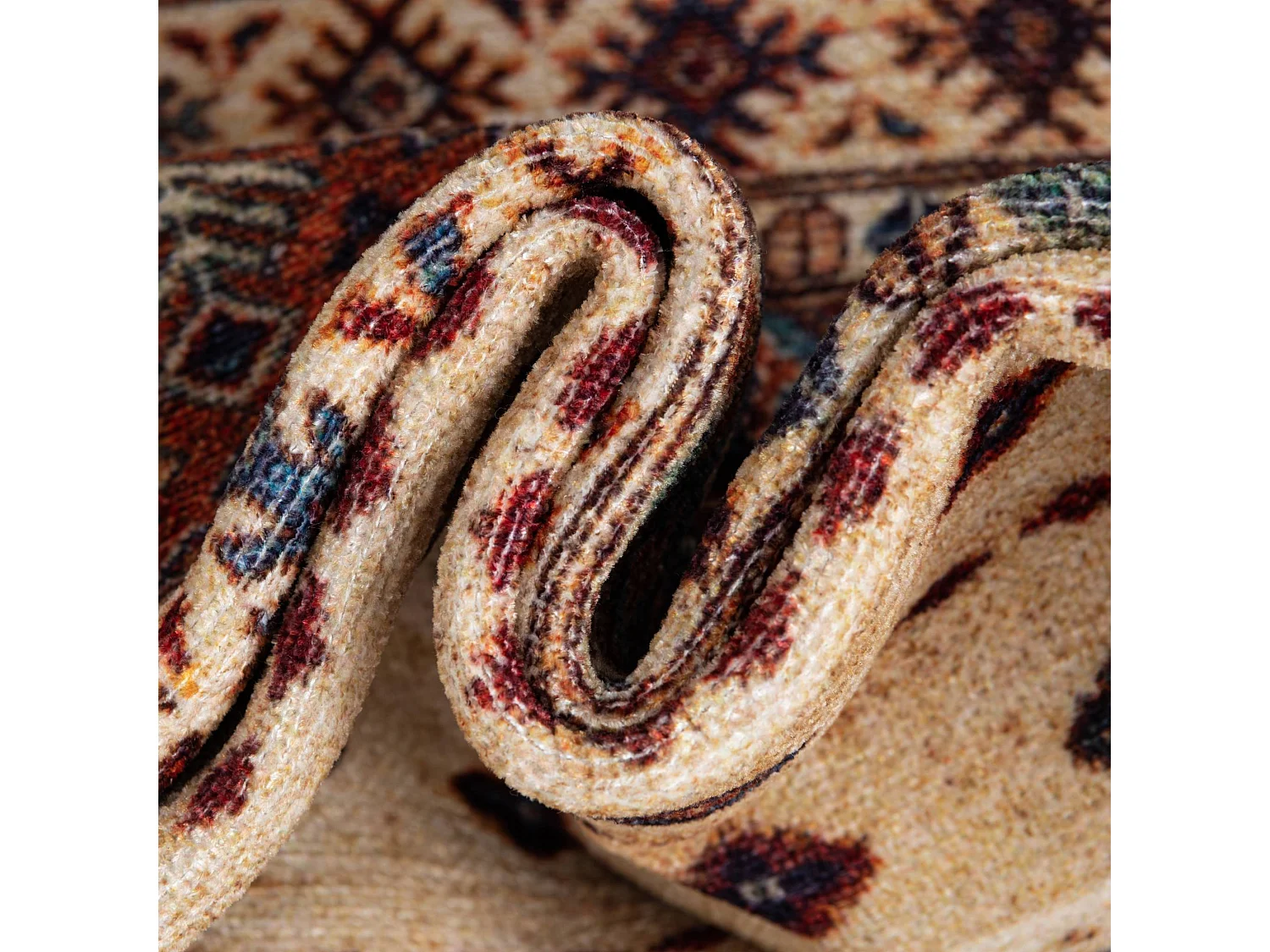 Tapijt 185x120 Veelkleurig Kriens Maori