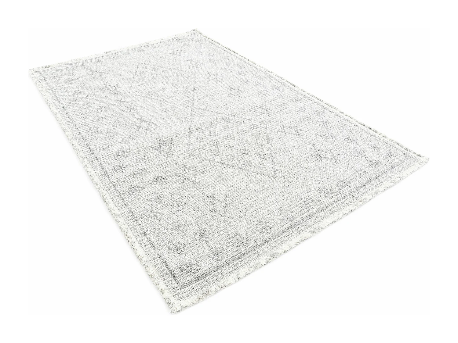 Teppich 125x185 Grau St. Gallen Folklore