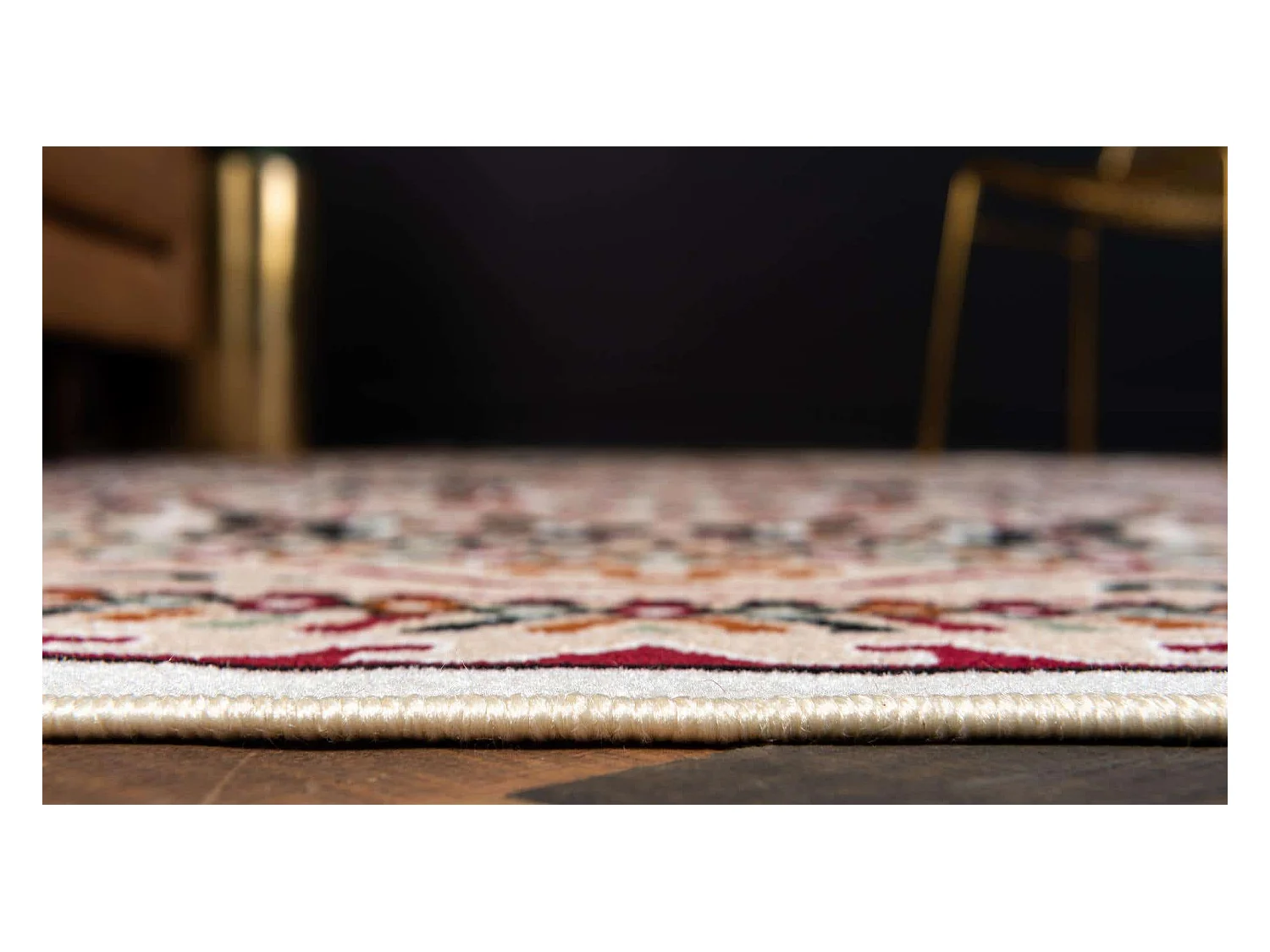 Tapis 89x361 noir Gharajeh