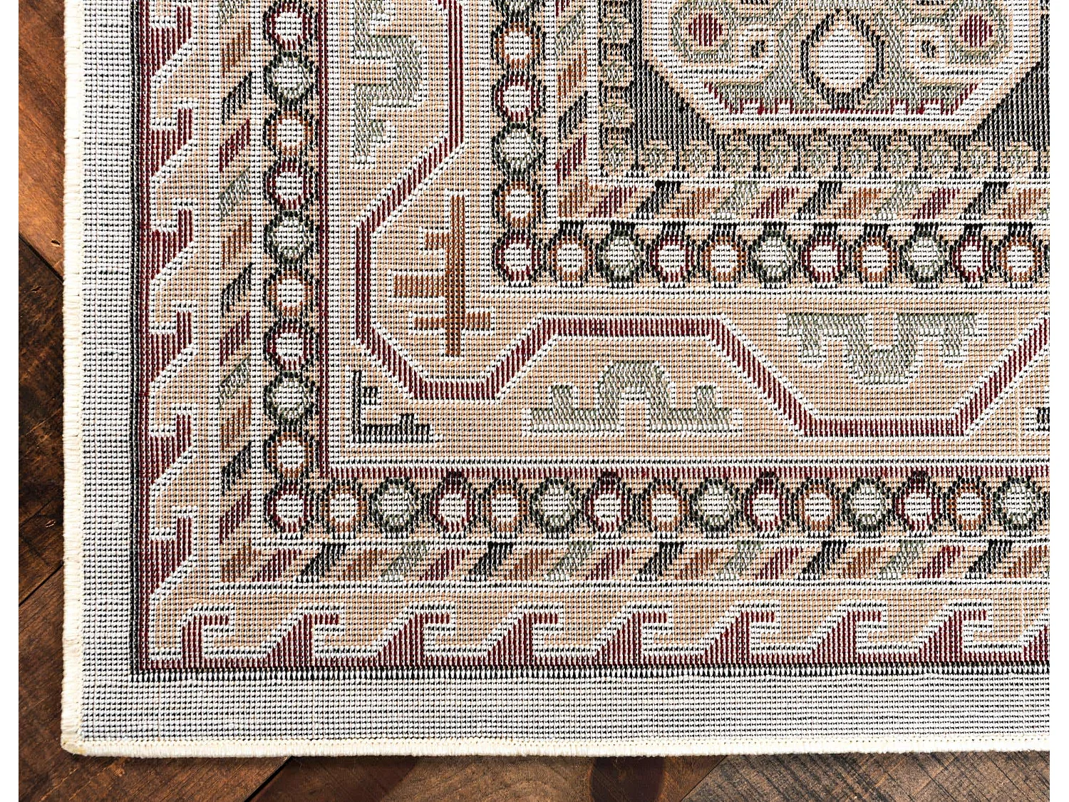 Tapijt 361x89 Zwart Gharajeh