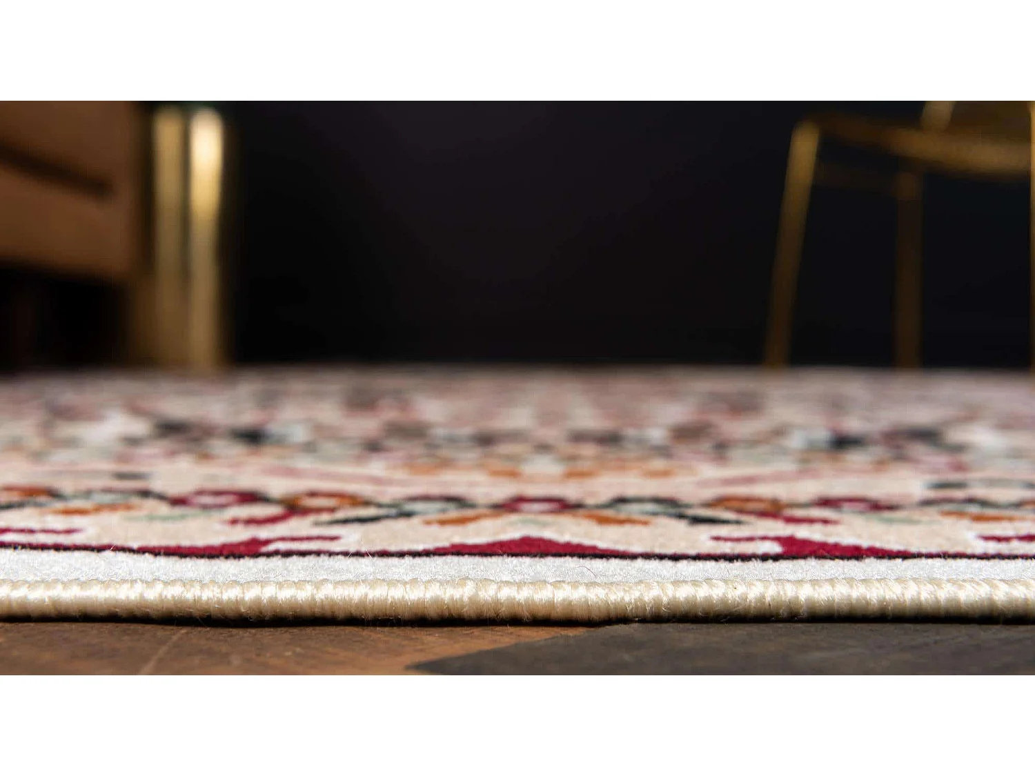Tapis 89x361 noir Gharajeh