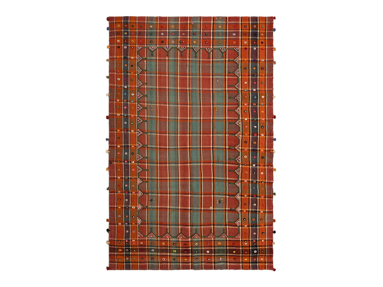Tappeto in lana 162x250 rosso Jajim