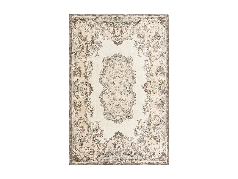 Tapis de laine 193x292 beige Ultra Vintage