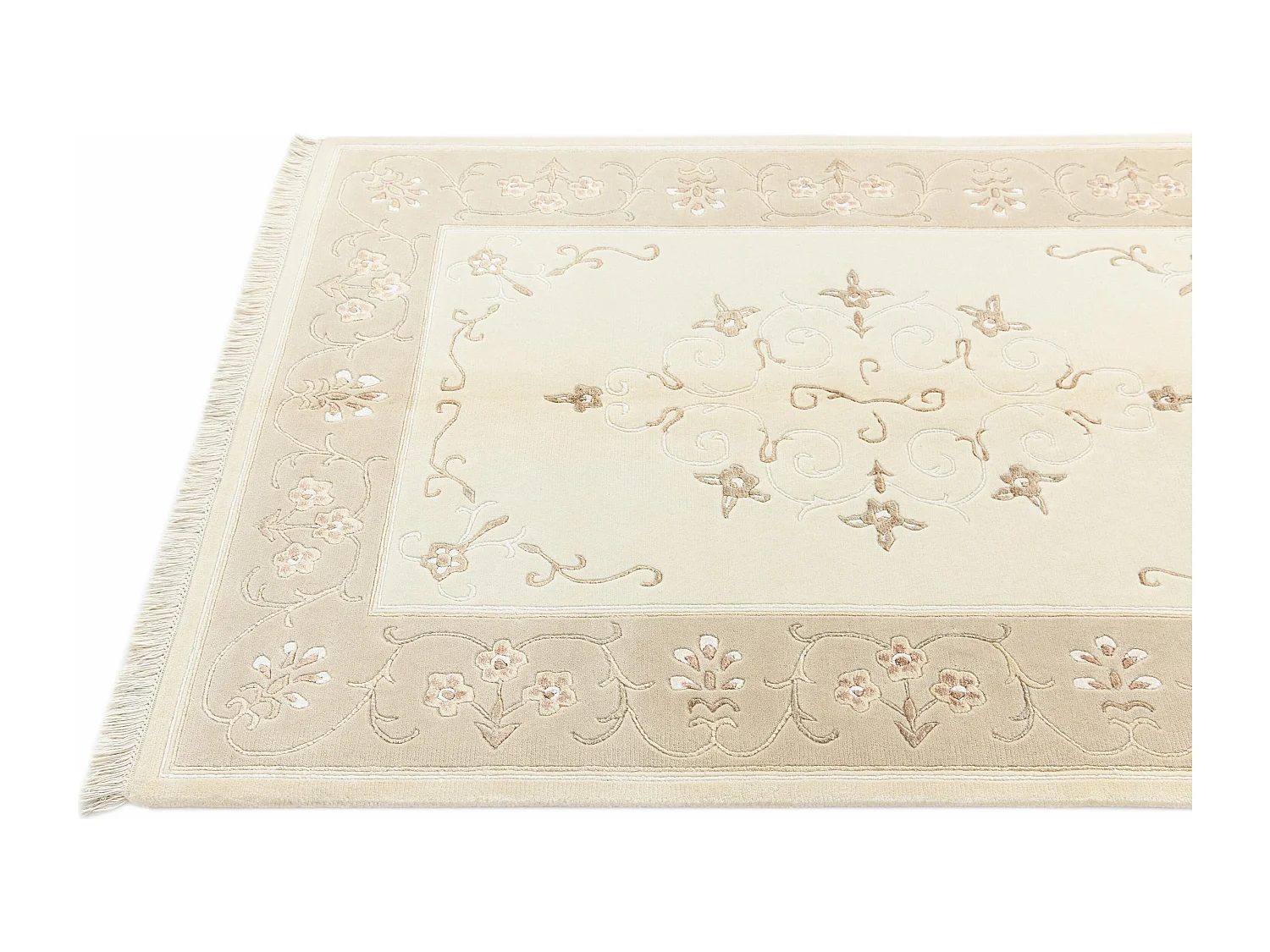 Tappeto in lana 122x180 beige Darya