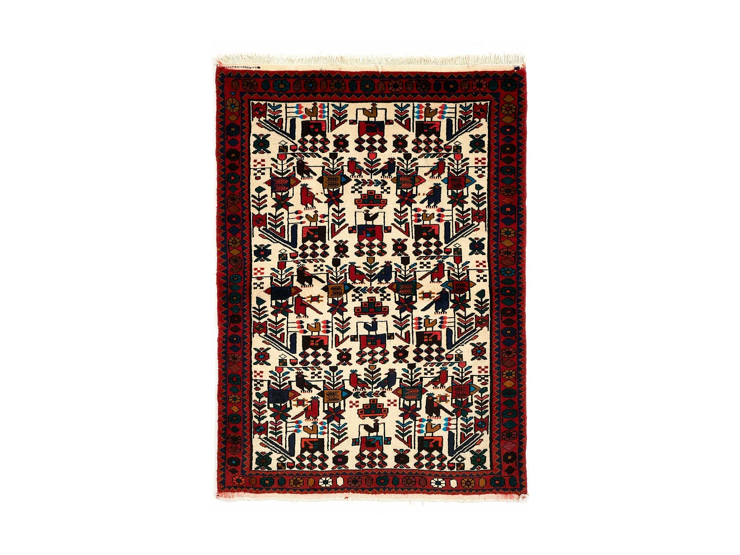 Woltapijt 151x103 Crème wit Afshar