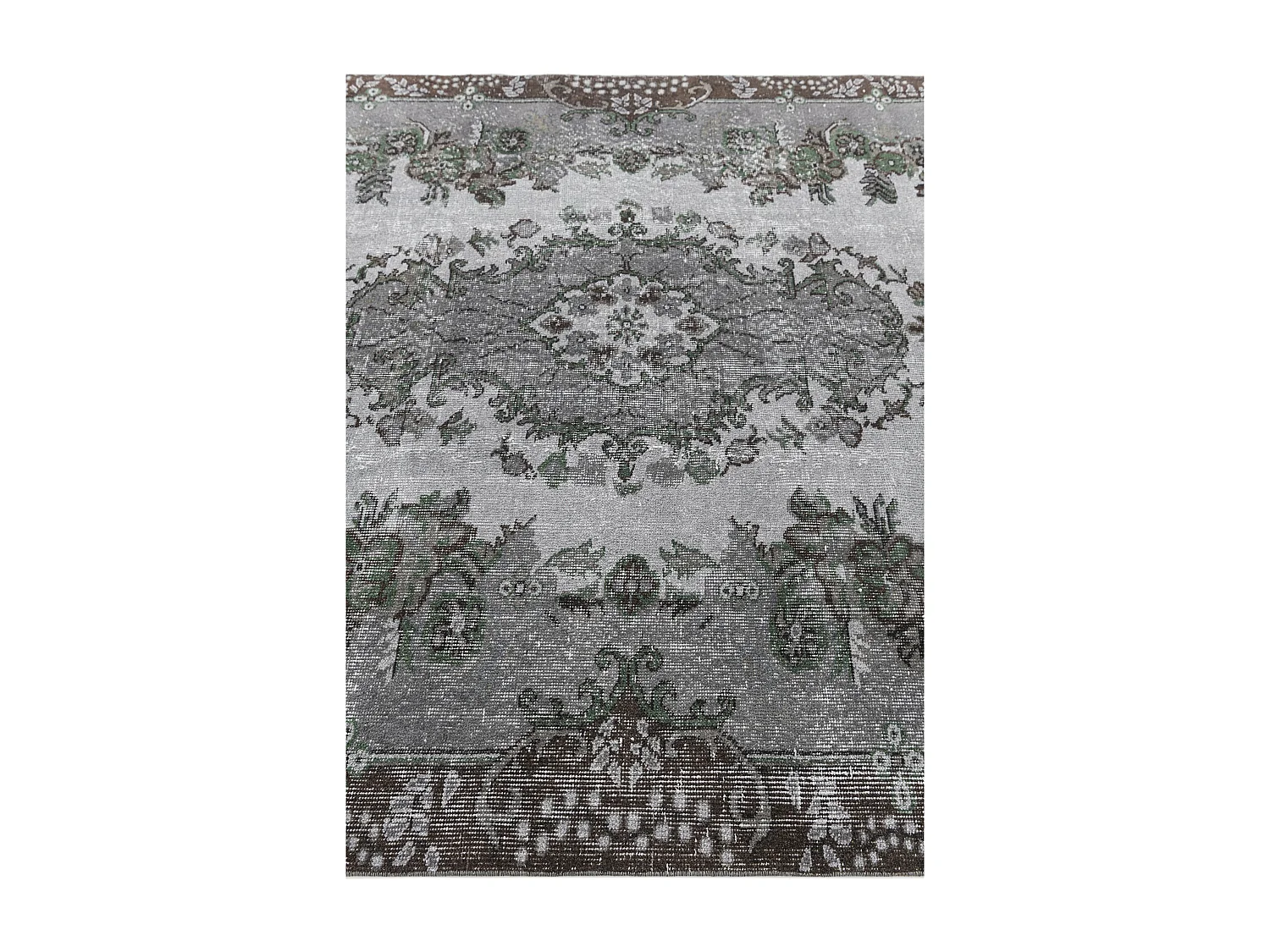 Tapis de laine 183x290 brun Ultra Vintage