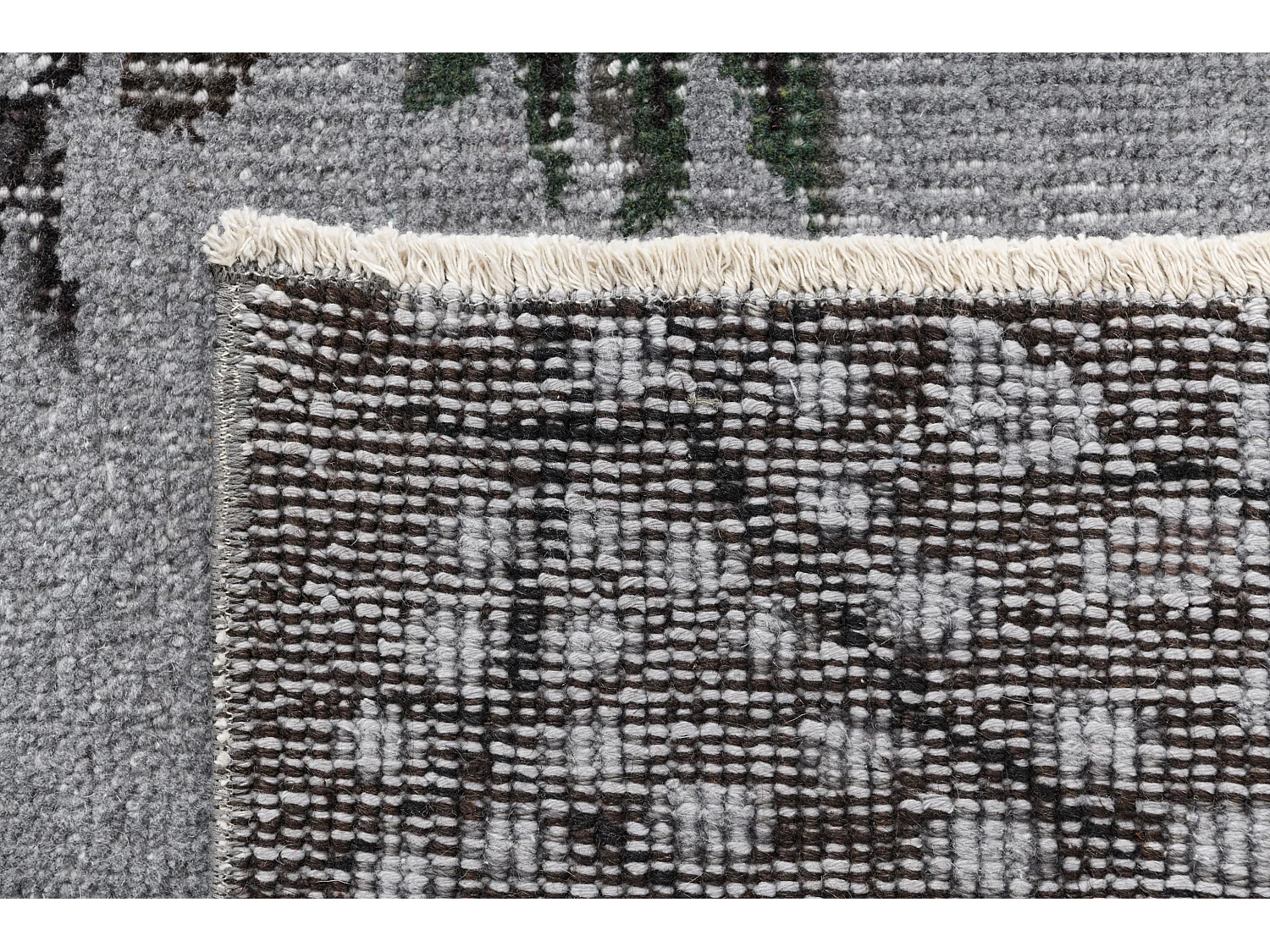 Tapis de laine 183x290 brun Ultra Vintage